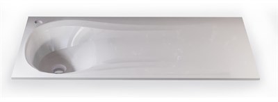 Раковина Raval Great 100 белая левая Gre.08.100/W/Le (Gre.08.100/W/Le) - фото 284570