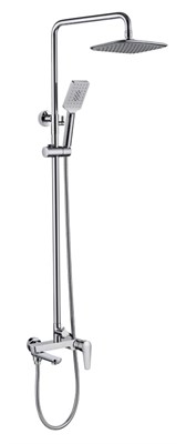 Душевая колонна Bravat Arden со смесителем для ванны и душа  (F6351385CP-A1-RUS) - фото 300734