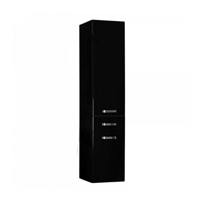Шкаф - колонна Aquaton Америна 34 подвесная черная  (1A135203AM950) - фото 339978