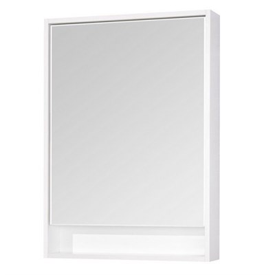Зеркальный шкаф Aquaton Капри 60 белый глянец  (1A230302KP010) - фото 340755
