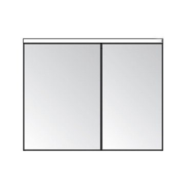 Зеркальный шкаф Aquaton Брук 100 белый  (1A200702BC010) - фото 341280
