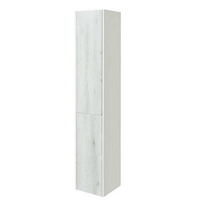 Шкаф - колонна Aquaton Сакура L ольха наварра, белый глянец  (1A219903SKW8L) - фото 341682