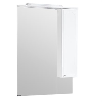 Зеркальный шкаф Aquaton Майами 75 R белый  (1A047502MM01R) - фото 341978