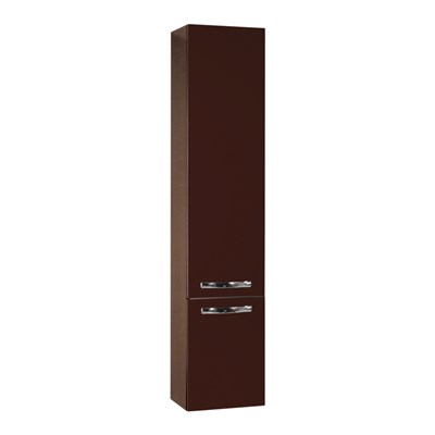 Шкаф - колонна Aquaton Ария подвесная темно-коричневый  (1A134403AA430) - фото 342233