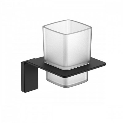 Подстаканник одинарный IDDIS Slide матовое стекло сплав металлов (SLIBSG1i45) - фото 346055