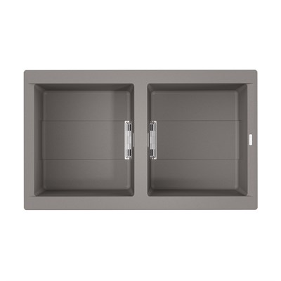 Кухонная мойка Мойка Banzen 86-2-GR Artceramic/leningrad Grey(4993318) 4993318 - фото 356068