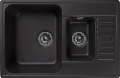 Мойка для кухни GranFest QUARZ Z 21K (Z 21K черный) 480x737 - фото 357059