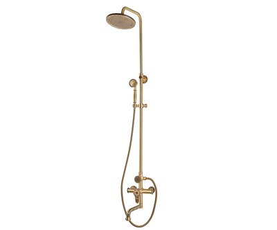 Комплект для ванны и душа (излив 10 см) Bronze de Luxe WINDSOR (10120PR) - фото 367057