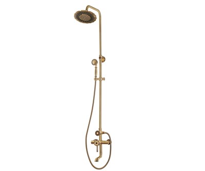 Комплект одноручковый для ванны и душа  Bronze de Luxe WINDSOR (10120DF) - фото 367115