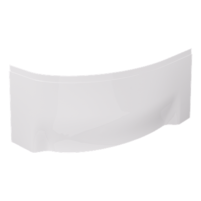 Фронтальная панель для ванн Alex Baitler NERO R 150 с крепежом - фото 375053