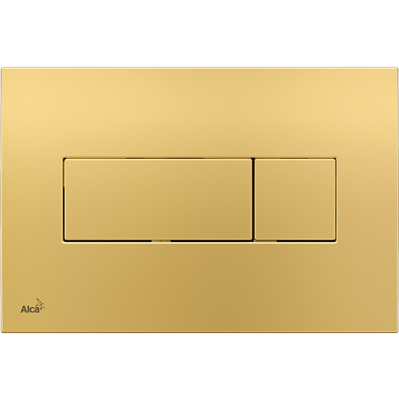 Кнопка смыва AlcaPlast M375 золотая - фото 376163