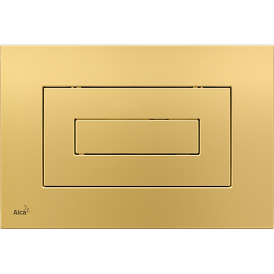 Кнопка смыва AlcaPlast M475 золотая - фото 376173