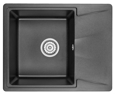 Кухонная мойка Granula GR-6201 черный - фото 377014