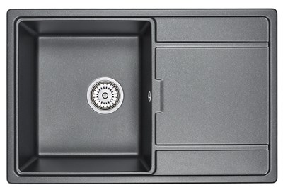 Кухонная мойка Granula GR-7804 шварц - фото 377170