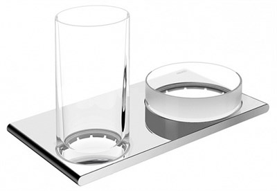 держатель стакана и чаши для мелочей Keuco Edition 400 11554 019000 Хром - фото 432712