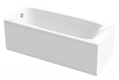 Фронтальная панель для ванны Cezares ECO-120-SCR Белая - фото 461927