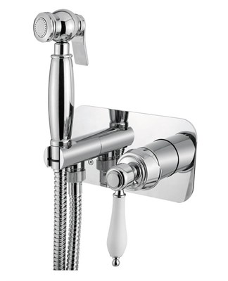 Гигиенический душ со смесителем Cezares APHRODITE-DIF-01-Bi Хром - фото 466027