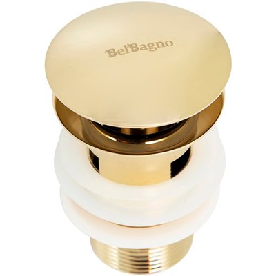 Донный клапан BelBagno BB-SAT-ORO Сlick-Сlack Золото - фото 470214