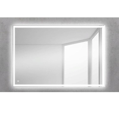 Зеркало BelBagno SPC-GRT 90 с кнопочным выключателем с подсветкой SPC-GRT-900-800-LED-BTN - фото 472727