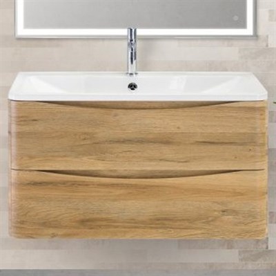 Тумба под раковину BelBagno ACQUA-800-2C-SO-RR подвесная Rovere Rustico ACQUA-800-2C-SO-RR - фото 472843