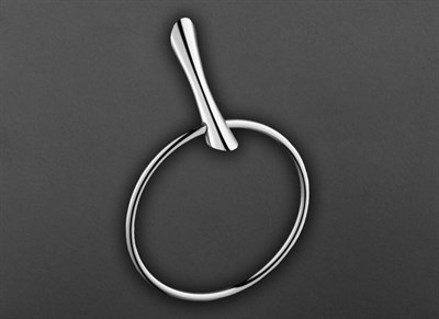 Кольцо для полотенец Art&Max Elegant AM-E-1580 Хром - фото 473771