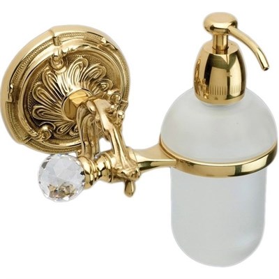 Дозатор для жидкого мыла Art&Max Barocco Crystal AM-1788-Do-Ant-C Античное золото - фото 473988