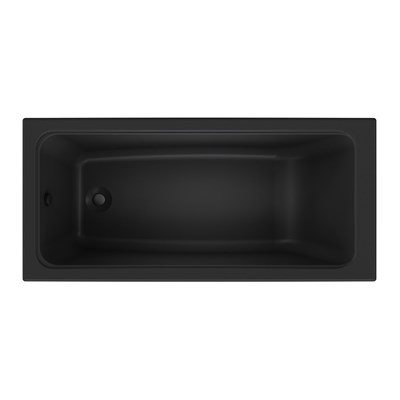 Акриловая ванна Am.Pm Gem 150x70 ,черная матовая (W90A-150-070B-A) - фото 476956