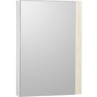 Зеркальный шкаф Aquaton Кантри 55 белый, дуб верона 1A257702AHB20 - фото 477657