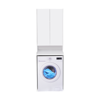 Шкафчик Aquaton Лондри белый, для стиральной машины 1A260503LH010 - фото 479589