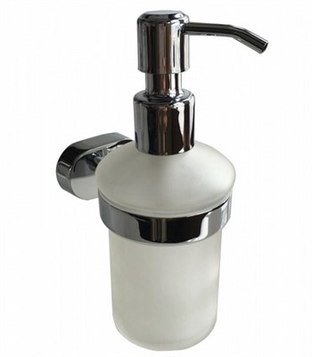 Дозатор для жидкого мыла Milardo Solomon, матовое стекло (SOLSMG0M46) - фото 503423