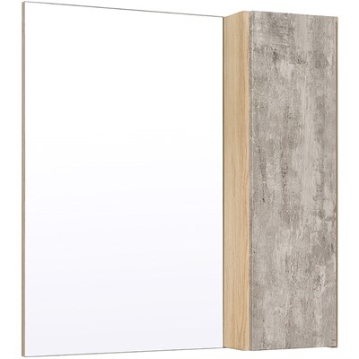 Зеркальный шкаф Runo дуб серый Мальта 70 (00-00001102) - фото 509608