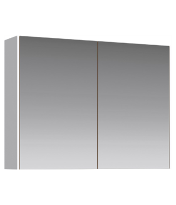 Подвесной зеркальный шкаф AQWELLA Mobi , 80см  (MOB0408+MOB0717W) (Код товара: 985978) - фото 516082