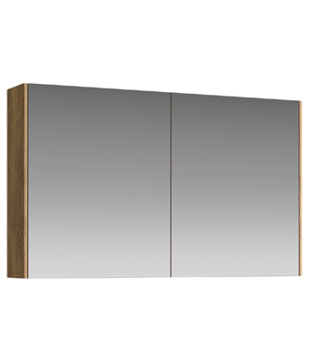 Подвесной зеркальный шкаф AQWELLA Mobi , 100см  (MOB0410+MOB0717DB) (Код товара: 985980) - фото 516091