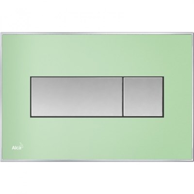 Кнопка управления ALCAPLAST с вкладышем зеленая M1372 - фото 517064