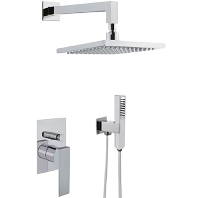 Смеситель для душа Fiore Kube 100CR7519, хром Kube(100CR7519) 100CR7519 - фото 518799
