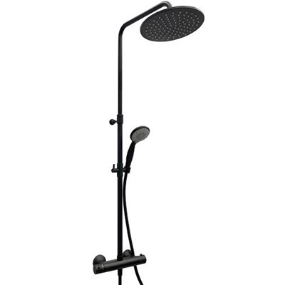 Душевая система термостатическая Fiore KEVON BLACK MATT 44NN0932, черный Kevon(44NN0932) 44NN0932 - фото 518879