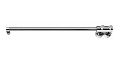Полотенцесушитель водяной, Margaroli Arcobaleno 416SHCR, с крючками, высота 90 см, ширина 14.5 см, хром - фото 518929