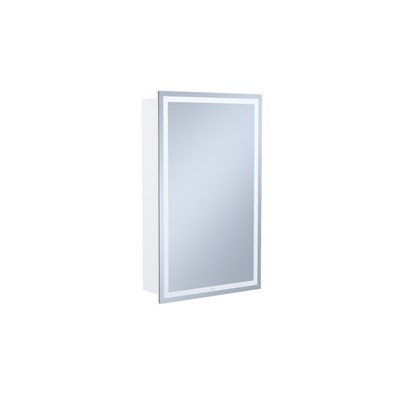 Шкаф-зеркало IDDIS с подсветкой 50 см Zodiac (ZOD5000i99) - фото 537975