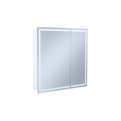 Шкаф-зеркало с подсветкой, 80 см, Zodiac, IDDIS, (ZOD8000i99) - фото 538161