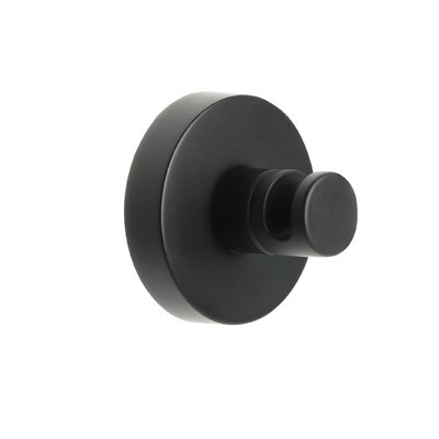 Крючок одинарный черный Fixsen Comfort  Black (FX-86005) - фото 538457