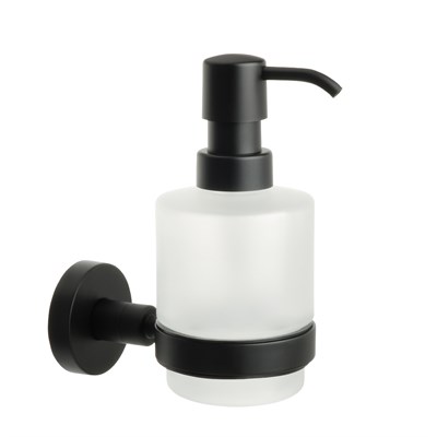 Дозатор жидкого мыла черный Fixsen Comfort  Black (FX-86012) - фото 538472