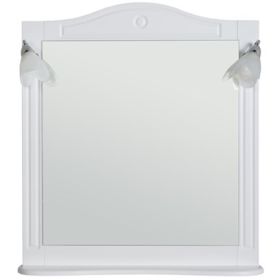 Зеркало RUSH с полкой DEVON 105 Белый, матовый (DEM750105W) - фото 538627
