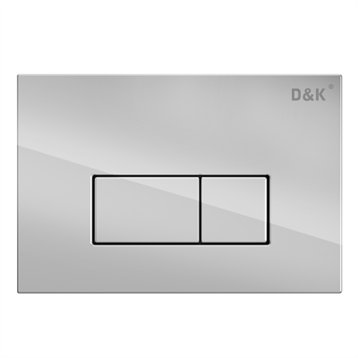 Клавиша смыва D&K Rhein (арт.инсталл DI8050127), хром (DB1499001) - фото 541471