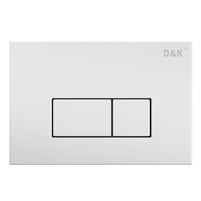 Клавиша смыва D&K Rhein (арт.инсталл DI8050127), белый (DB1499016) - фото 541474