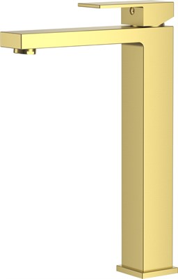Смеситель для раковины DK высокий матовое золото Bayern.Liszt (DA1512007) - фото 541503