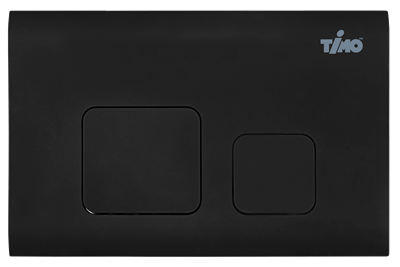 Кнопка смыва TIMO SOLI 250x165 matt black (FP-002MB) - фото 541825