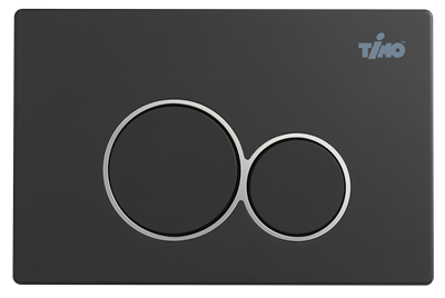 Кнопка смыва TIMO KULO 250x165 matt black (FP-001MB) - фото 541961