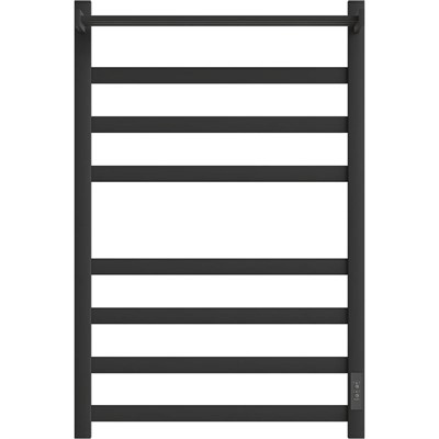 Электрический полотенцесушитель Point Меркурий PN83858PB П7 500x800 с полкой, диммер справа Черный PN83858PB - фото 562805