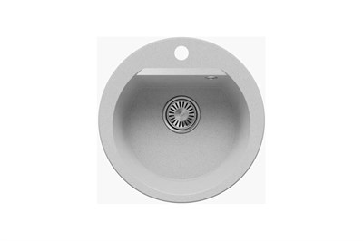 Кухонная мойка Polygran ATOL-520 №314 Светло-серый 854789 - фото 565960