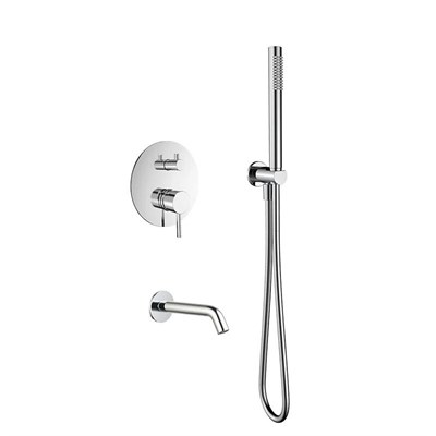 Душевая система Aquame, AQM8406CR, с изливом, цвет хром AQM8406CR - фото 885080